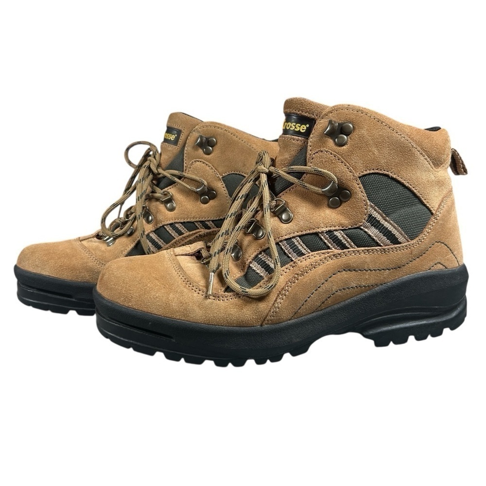 LaCrosse 7610 Suede Hiking Boots Tan Brown Men's Size 11W